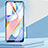 Xiaomi Poco C40用強化ガラス フル液晶保護フィルム アンチグレア ブルーライト Xiaomi ブラック