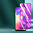 Xiaomi Poco C50用強化ガラス フル液晶保護フィルム アンチグレア ブルーライト Xiaomi ブラック