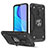 Xiaomi Poco M2用ハイブリットバンパーケース プラスチック アンド指輪 マグネット式 MQ1 Xiaomi