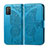 Xiaomi Poco M3用手帳型 レザーケース スタンド カバー T15 Xiaomi ブルー