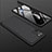 Xiaomi Poco M3用ハードケース プラスチック 質感もマット 前面と背面 360度 フルカバー M01 Xiaomi ブラック