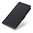 Xiaomi Poco M3用手帳型 レザーケース スタンド カバー M08L Xiaomi ブラック