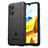 Xiaomi Poco M4 5G用360度 フルカバー極薄ソフトケース シリコンケース 耐衝撃 全面保護 バンパー J01S Xiaomi ブラック