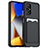 Xiaomi Poco M5 4G用360度 フルカバー極薄ソフトケース シリコンケース 耐衝撃 全面保護 バンパー J02S Xiaomi ブラック