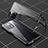 Xiaomi Poco X3 GT 5G用ケース 高級感 手触り良い アルミメタル 製の金属製 360度 フルカバーバンパー 鏡面 カバー Xiaomi ブラック