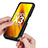 Xiaomi Poco X3 NFC用ハイブリットバンパーケース クリア透明 プラスチック 鏡面 カバー Xiaomi ブラック