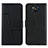 Xiaomi Poco X3 NFC用手帳型 レザーケース スタンド カバー Y01X Xiaomi ブラック
