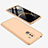 Xiaomi Pocophone F1用ハードケース プラスチック 質感もマット 前面と背面 360度 フルカバー Xiaomi ゴールド