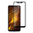 Xiaomi Pocophone F1用強化ガラス フル液晶保護フィルム F02 Xiaomi ブラック
