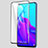 Xiaomi Redmi 10X 4G用強化ガラス フル液晶保護フィルム Xiaomi ブラック