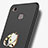 Xiaomi Redmi 3S Prime用ハードケース プラスチック 質感もマット アンド指輪 A02 Xiaomi ブラック