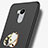 Xiaomi Redmi 4 Prime High Edition用ハードケース プラスチック 質感もマット アンド指輪 Xiaomi ブラック