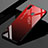 Xiaomi Redmi 7用ハイブリットバンパーケース プラスチック 鏡面 虹 グラデーション 勾配色 カバー Xiaomi レッド