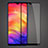 Xiaomi Redmi 7用強化ガラス フル液晶保護フィルム Xiaomi ブラック