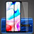 Xiaomi Redmi 8用強化ガラス フル液晶保護フィルム F02 Xiaomi ブラック