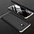 Xiaomi Redmi 8A用ハードケース プラスチック 質感もマット 前面と背面 360度 フルカバー M01 Xiaomi ゴールド・ブラック