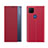 Xiaomi Redmi 9C用手帳型 レザーケース スタンド カバー Q04H Xiaomi レッド