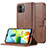 Xiaomi Redmi A2 Plus用手帳型 レザーケース スタンド カバー LC2 Xiaomi 