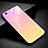 Xiaomi Redmi Go用ハイブリットバンパーケース プラスチック 鏡面 虹 グラデーション 勾配色 カバー Xiaomi 