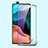 Xiaomi Redmi K30 Pro Zoom用強化ガラス フル液晶保護フィルム アンチグレア ブルーライト Xiaomi ブラック