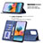 Xiaomi Redmi Note 10 Pro Max用手帳型 レザーケース スタンド カバー B01F Xiaomi 