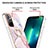 Xiaomi Redmi Note 11S 5G用シリコンケース ソフトタッチラバー バタフライ パターン カバー アンド指輪 Y05B Xiaomi 