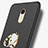Xiaomi Redmi Note 3 MediaTek用ハードケース プラスチック 質感もマット アンド指輪 A02 Xiaomi ブラック