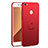 Xiaomi Redmi Note 5A Prime用ハードケース プラスチック 質感もマット アンド指輪 A01 Xiaomi レッド