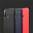 Xiaomi Redmi Note 8 (2021)用シリコンケース ソフトタッチラバー レザー柄 カバー Xiaomi 