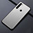 Xiaomi Redmi Note 8用ケース 高級感 手触り良い アルミメタル 製の金属製 カバー T02 Xiaomi シルバー