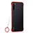 Xiaomi Redmi Note 8T用ハードカバー クリスタル クリア透明 S02 Xiaomi レッド