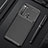 Xiaomi Redmi Note 8T用シリコンケース ソフトタッチラバー ツイル カバー Y01 Xiaomi ブラック