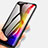 Xiaomi Redmi Note 8T用強化ガラス フル液晶保護フィルム F03 Xiaomi ブラック