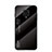 Xiaomi Redmi Note 9 Pro用ハイブリットバンパーケース プラスチック 鏡面 虹 グラデーション 勾配色 カバー Xiaomi ブラック