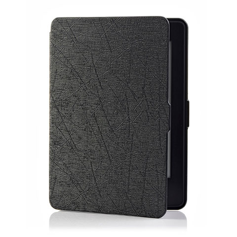 Amazon Kindle 6 inch用手帳型 レザーケース スタンド カバー L01 Amazon ブラック