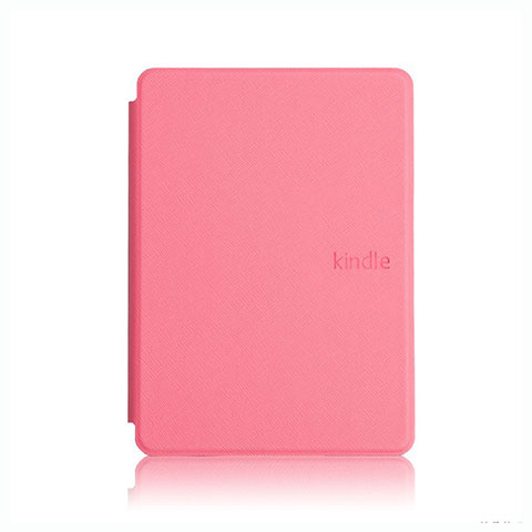 Amazon Kindle Paperwhite 6 inch用手帳型 レザーケース スタンド カバー L05 Amazon ピンク