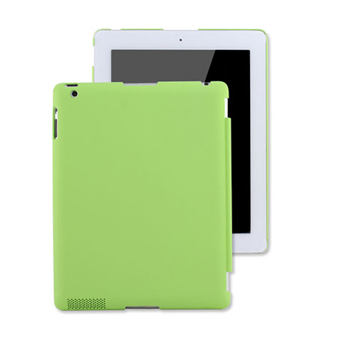 Apple iPad 2用ハードケース プラスチック 質感もマット アップル グリーン