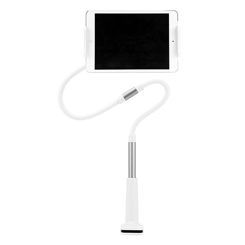 Apple iPad 2用スタンドタイプのタブレット クリップ式 フレキシブル仕様 T33 アップル シルバー