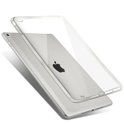 Apple iPad Air 2用極薄ソフトケース シリコンケース 耐衝撃 全面保護 クリア透明 アップル クリア