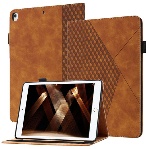 Apple iPad Air 3用手帳型 レザーケース スタンド カバー YX1 アップル ブラウン