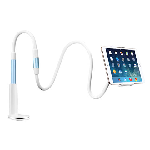 Apple iPad New Air (2019) 10.5用スタンドタイプのタブレット クリップ式 フレキシブル仕様 T33 アップル ブルー
