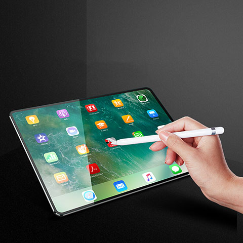 Apple iPad Pro 11 (2018)用強化ガラス 液晶保護フィルム T03 アップル クリア
