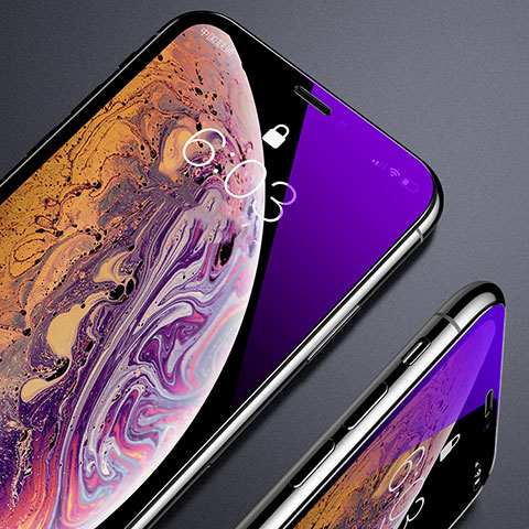 Apple iPhone 11用アンチグレア ブルーライト 強化ガラス 液晶保護フィルム B01 アップル クリア