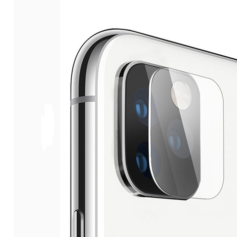 Apple iPhone 11 Pro Max用強化ガラス カメラプロテクター カメラレンズ 保護ガラスフイルム C01 アップル クリア