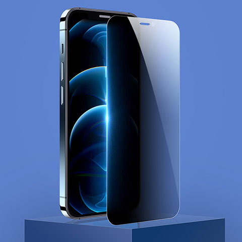 Apple iPhone 12 Pro Max用反スパイ 強化ガラス 液晶保護フィルム アップル クリア