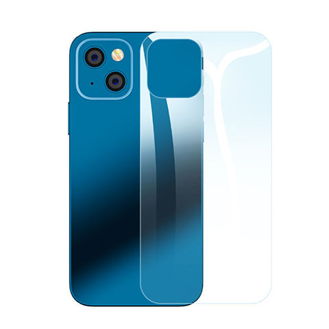 Apple iPhone 13用強化ガラス 背面保護フィルム B03 アップル クリア