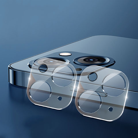 Apple iPhone 14用強化ガラス カメラプロテクター カメラレンズ 保護ガラスフイルム C01 アップル クリア
