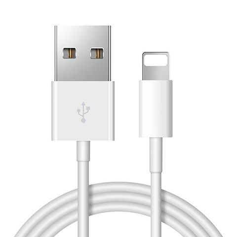 Apple iPhone 14 Plus用USBケーブル 充電ケーブル D12 アップル ホワイト