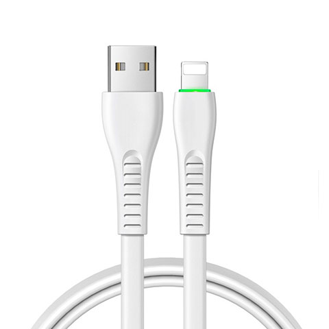 Apple iPhone 14 Plus用USBケーブル 充電ケーブル D20 アップル ホワイト