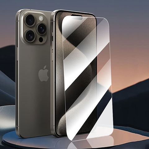Apple iPhone 14 Pro用強化ガラス 液晶保護フィルム P05 アップル クリア